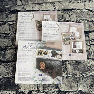 2002 Creative Memories 7 x 7 Natural 1 pk 12 & open 11 pk & page Protectors